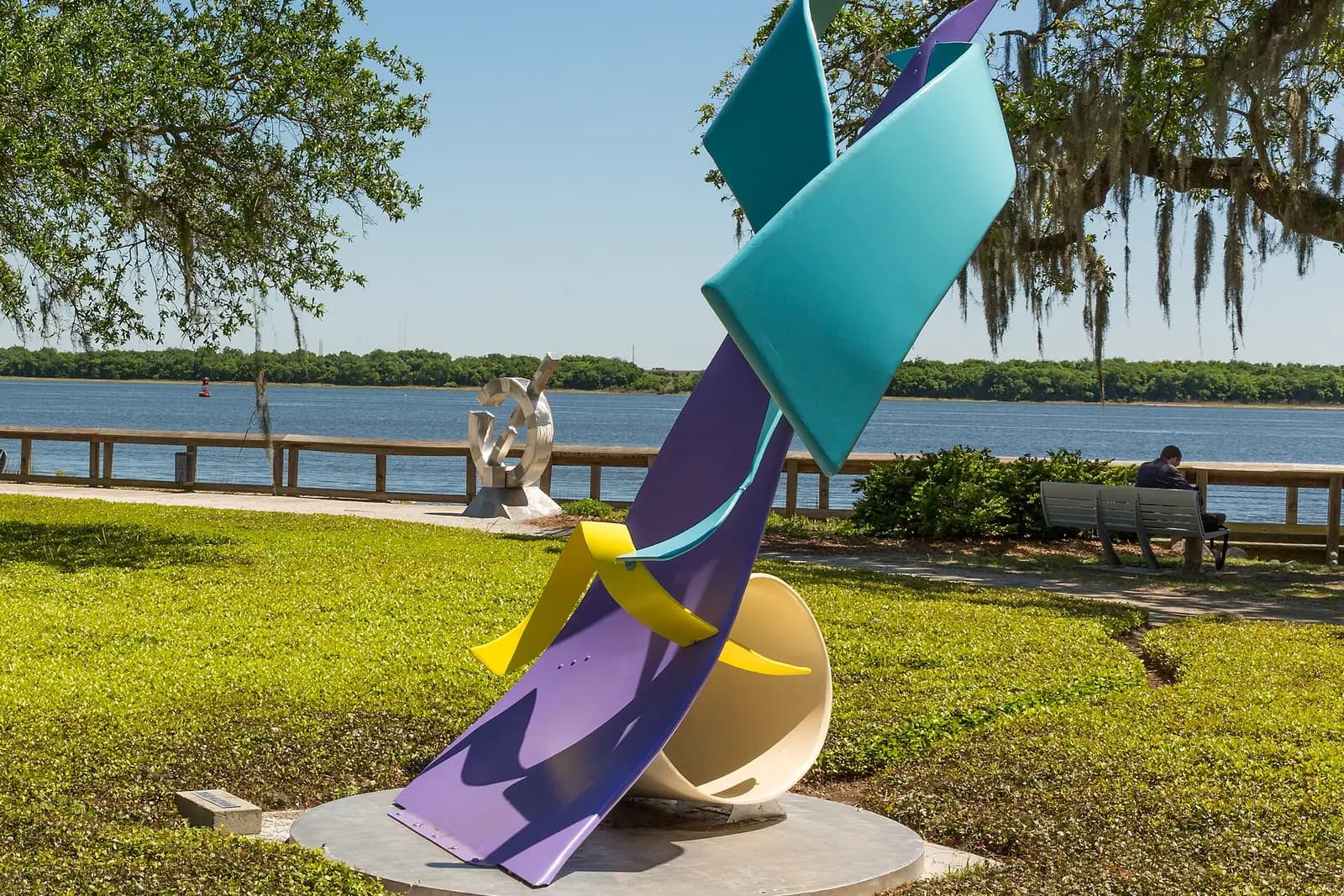 Riverfront Park on the Cooper River in North Charleston, SC