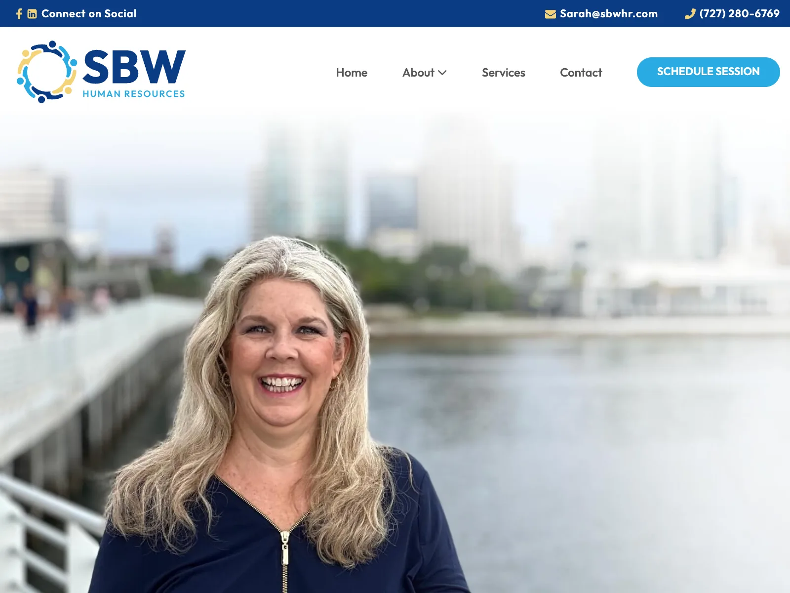 SBW HR website homepage